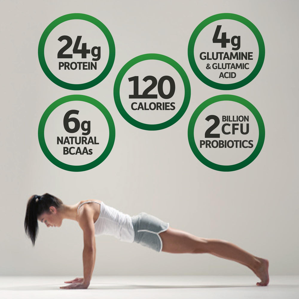 Garden of Life SPORT whey protein with glutamine and BCAAs, supporting muscle recovery