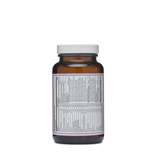Close-up of Vitamin Code 50 & Wiser Women VegiCaps for everyday nutrient support.