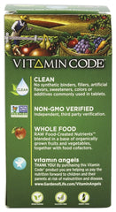 Garden of Life Vitamin Code RAW Calcium packaging on shelf.
