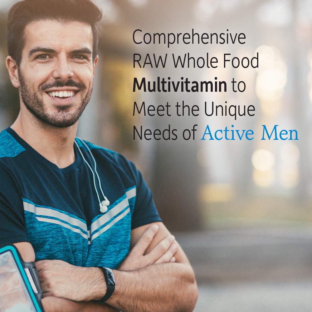 Garden of Life Vitamin Code Raw One for Men probiotics pack supports gut health.