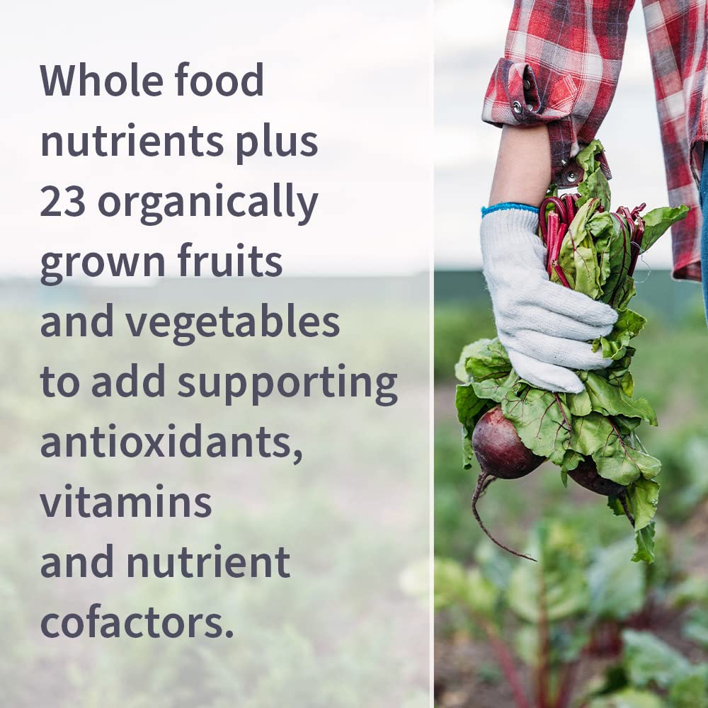 Garden of Life Vitamin Code Women label notes folate as a natural source
