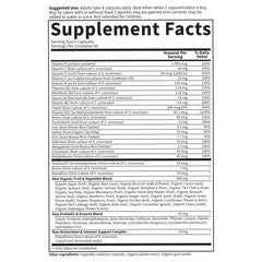 Garden of Life Vitamin Code Women packaging displays non-GMO, gluten-free, kosher certifications