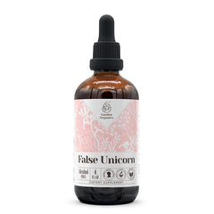 Garden Organics False Unicorn tincture bottle with dropper for daily wellness