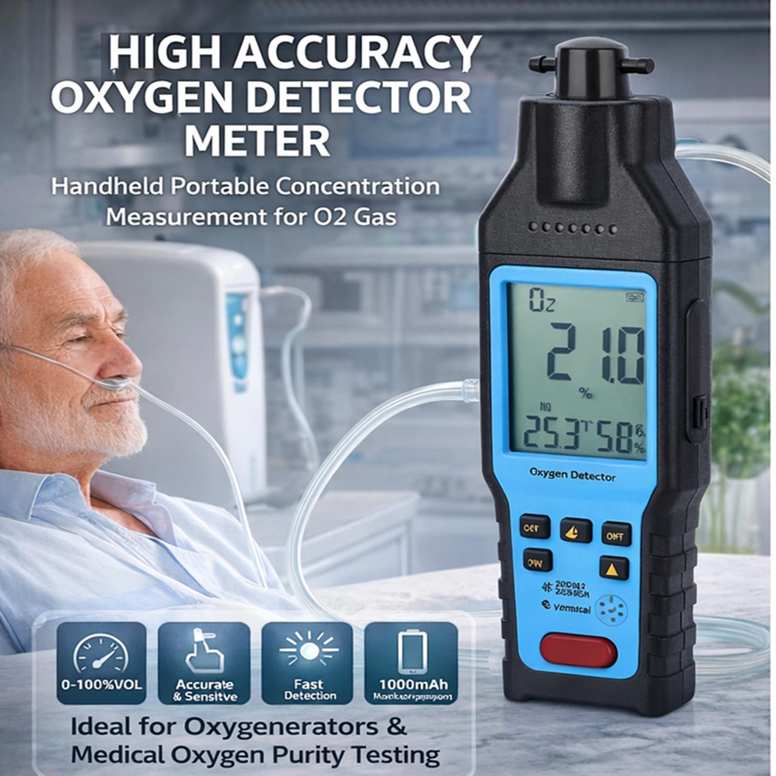Garosa compact design for easy handheld use