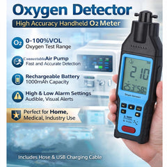 Garosa portable O2 monitor for on‑the‑go measurements