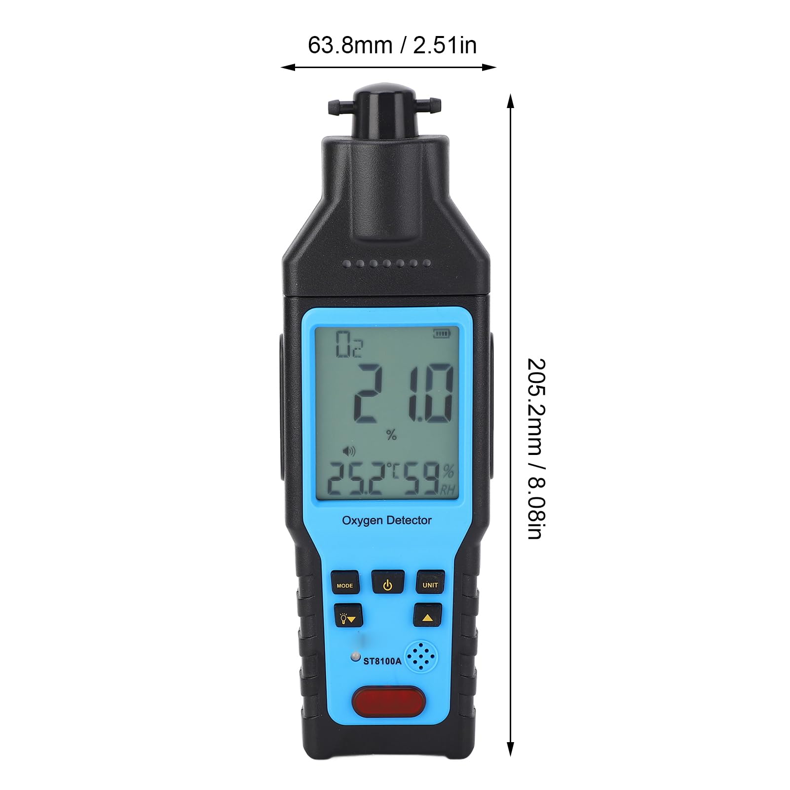 Garosa detector rechargeable battery for long use