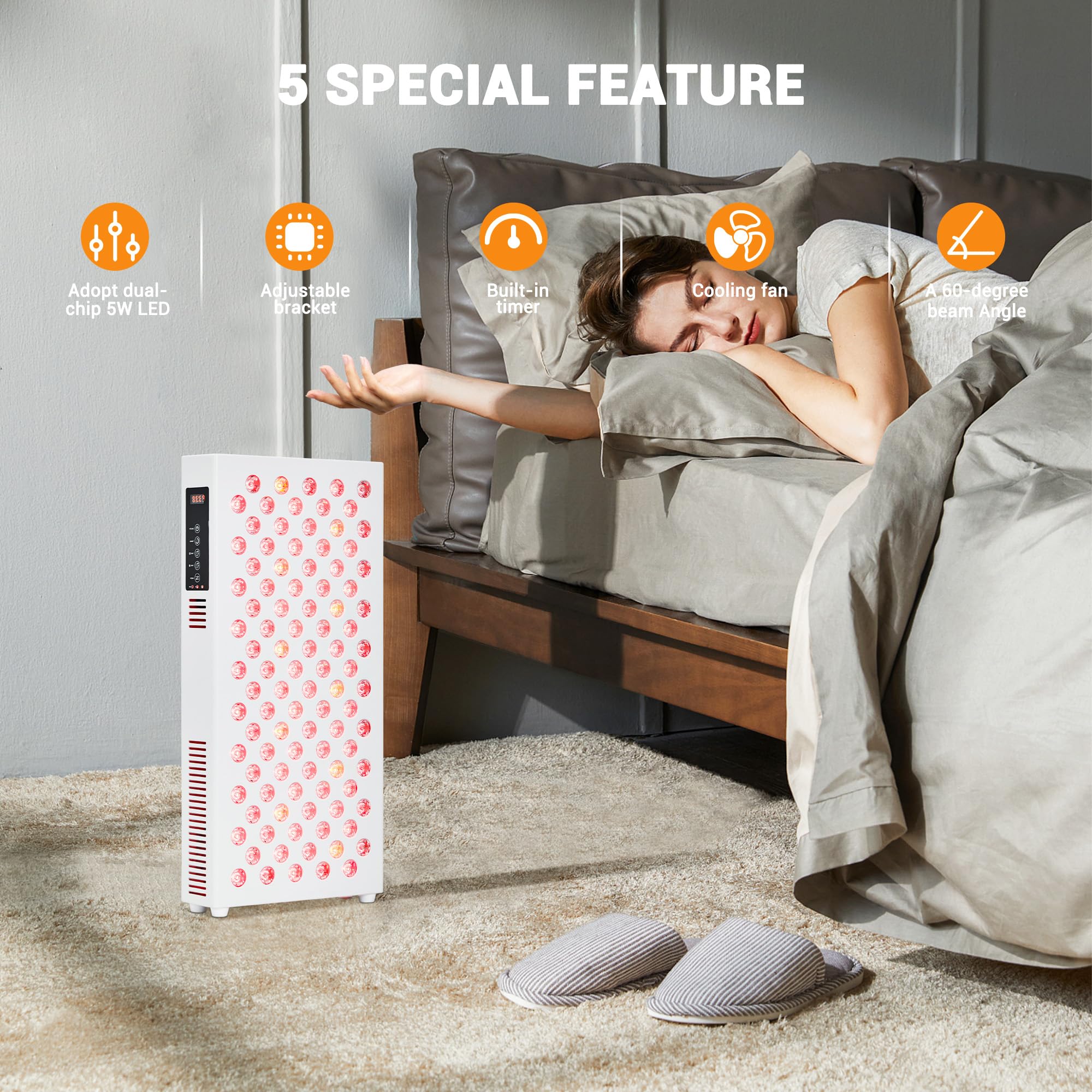GarveeHome cooling fan maintains comfortable operation during longer sessions.