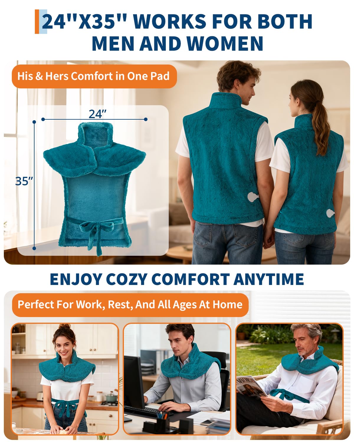 GarveeHome UL-certified safety with auto-off for worry-free use.