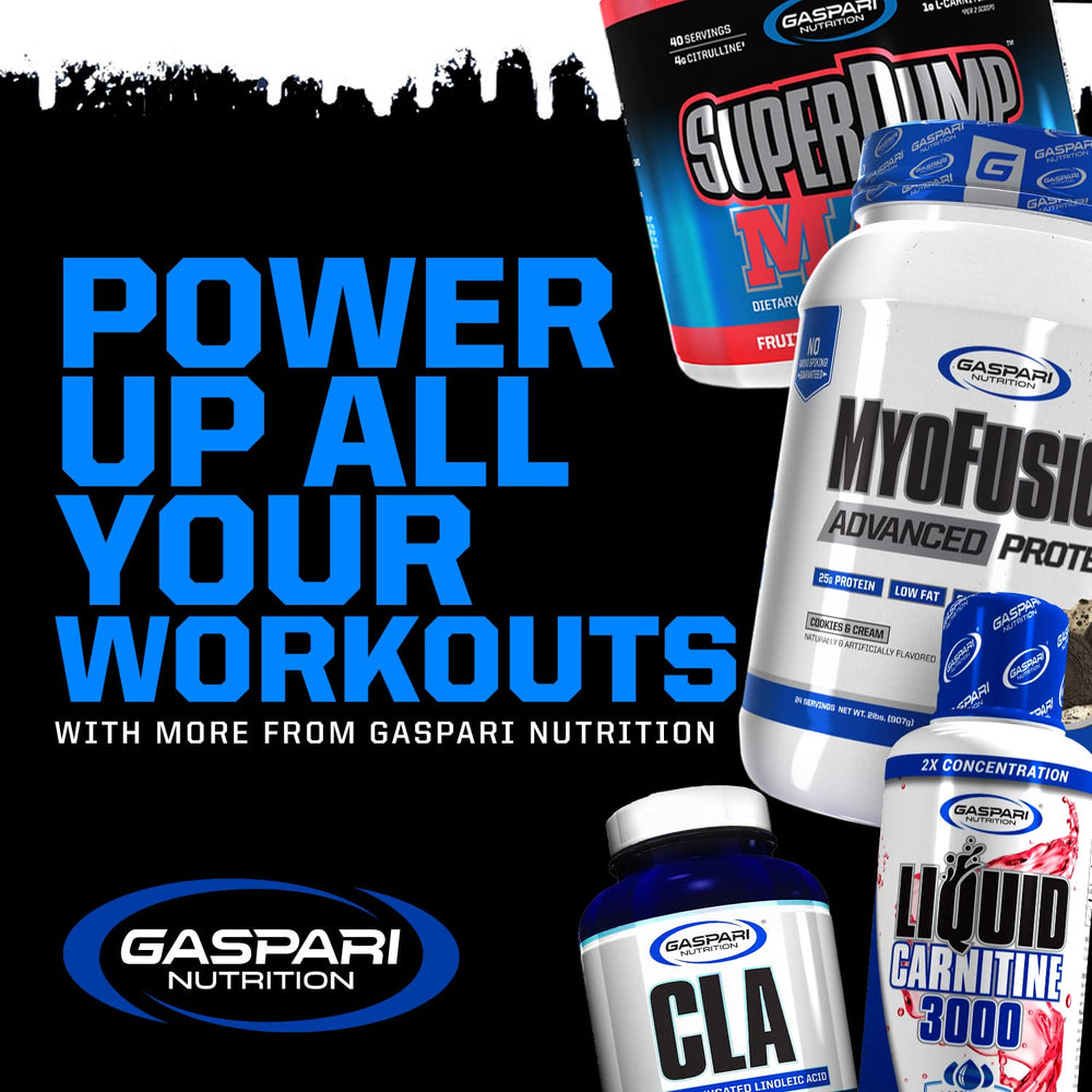 Gaspari Anavite serving scoop beside the bottle for easy daily dosing
