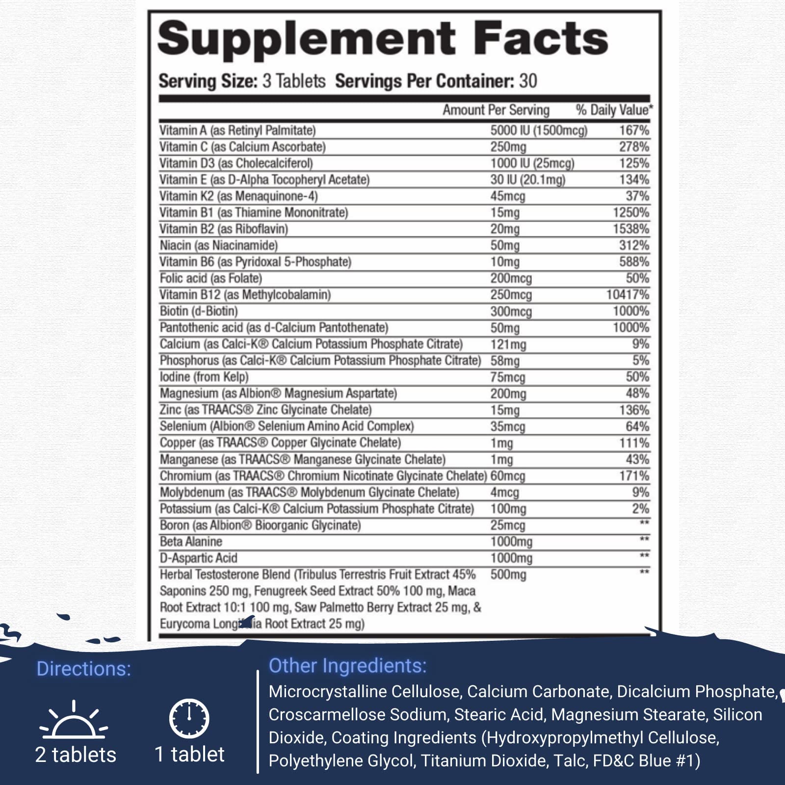 Gaspari Anavite XT tablets closeup emphasizing compact capsules for convenience