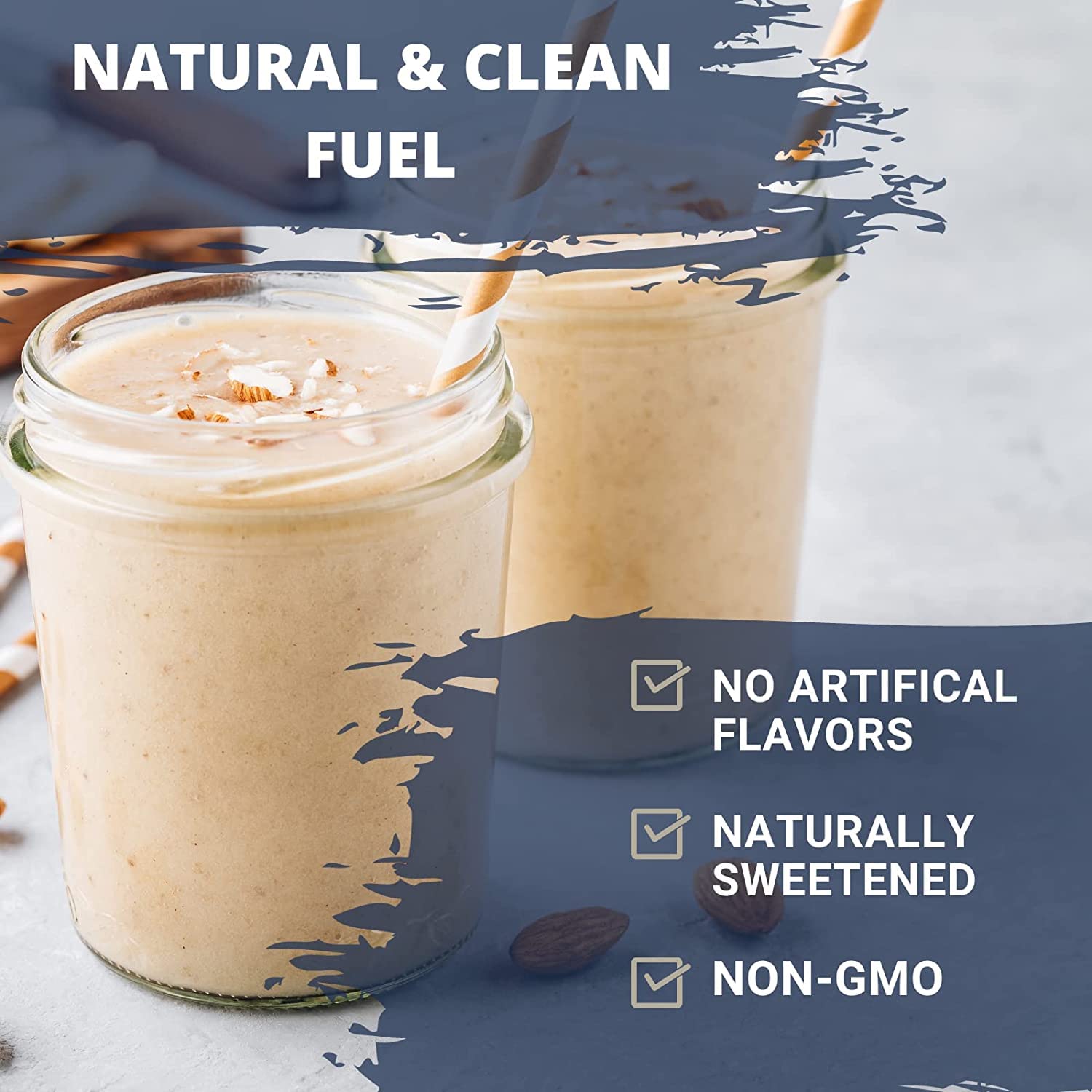 Gaspari Nutrition Bone Broth Collagen close-up label highlights quality ingredients.