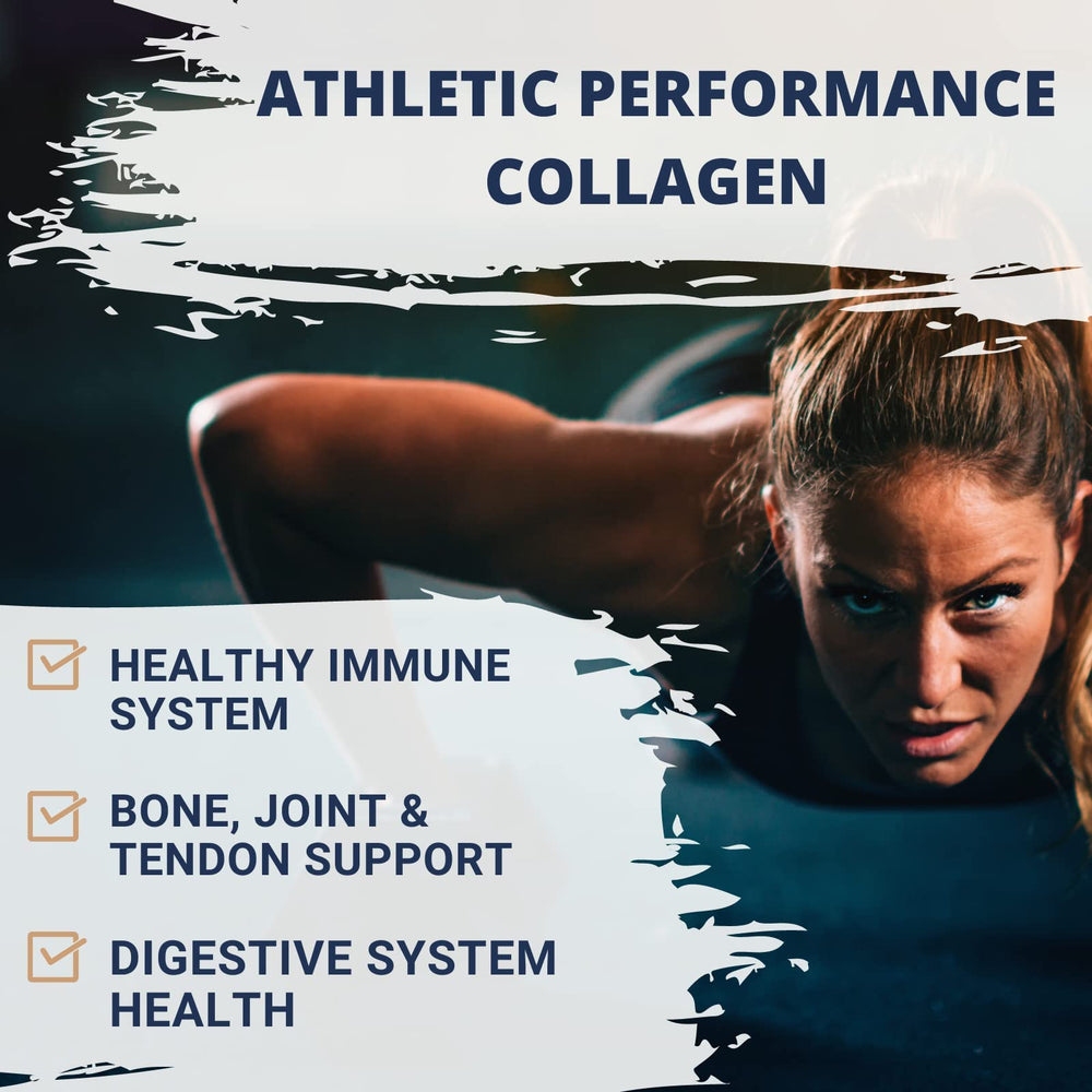 Gaspari Nutrition Bone Broth ingredient panel highlights collagen types I-III.