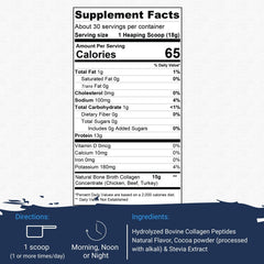 Gaspari Nutrition Bone Broth shake glass ready-to-mix protein option.