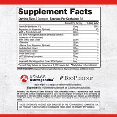 Gaspari Nutrition Cytolean PM ingredients blend highlights natural fat-metabolism aids.