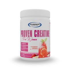 Gaspari Nutrition Proven Creatine for Women bottle, ideal for consistent strength and recovery.