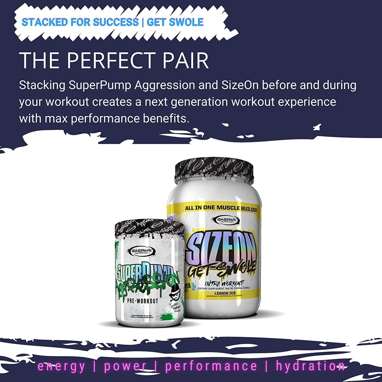 Gaspari SizeOn gym scene showing post-workout recovery mindset