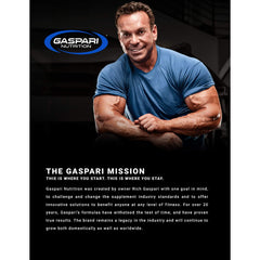 Gaspari Proven Whey chocolate flavor tub invites tasting and fueling workouts