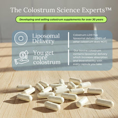 GastroDefense Colostrum-LD bottle top cap for secure daily use.