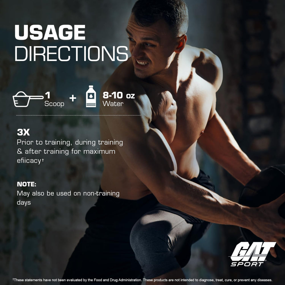 GAT SPORT Flexx EAAs post-workout refreshment in a ready bottle