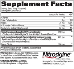 GAT SPORT Nitraflex bottle side view showcasing premium pre-workout packaging