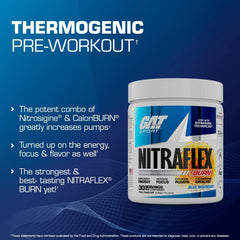 Nitraflex Burn powder dissolving in liquid showing versatile mixing options.