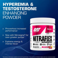 Mixed Nitraflex powder in a shaker bottle ready for training.