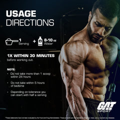 GAT SPORT Nitraflex shaker-ready mix ready for training sessions