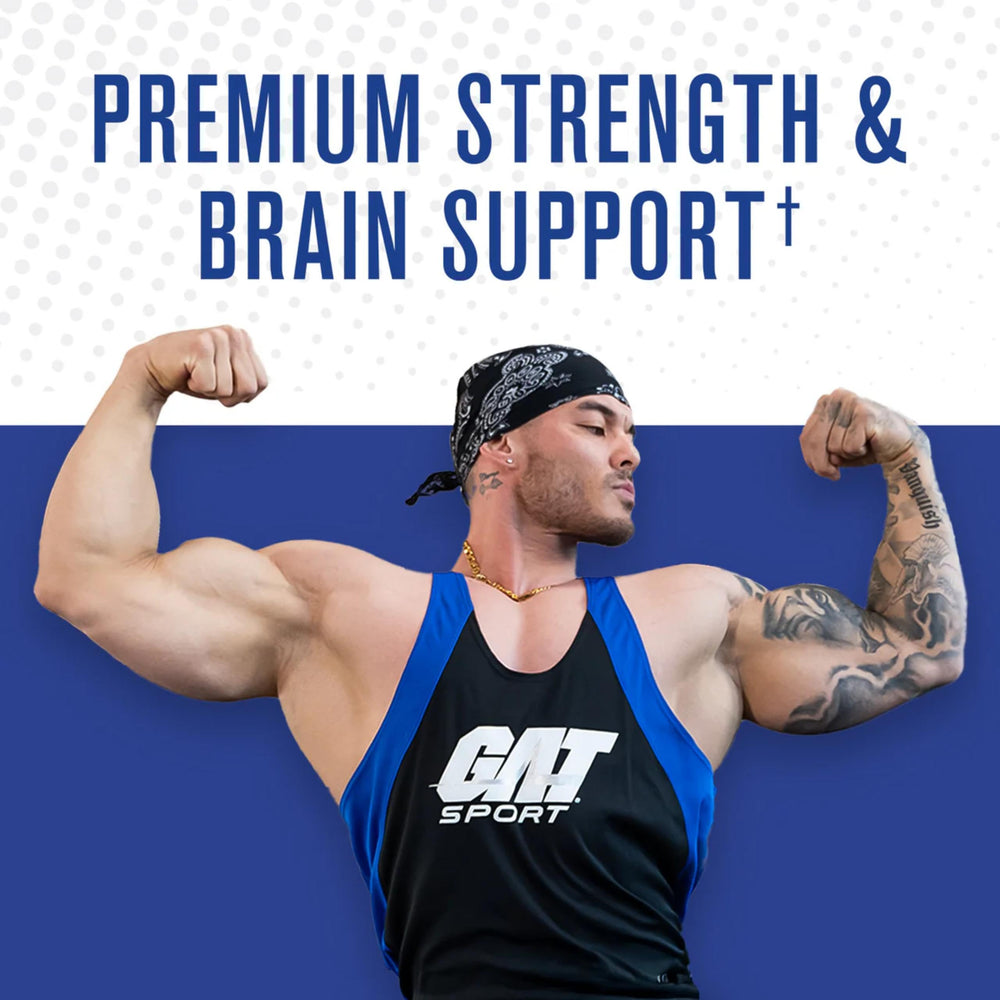 GAT SPORT Pro Creatine Capsules packaging shows Smart Scan authenticity.