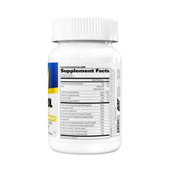 GAT SPORT Testrol Gold ES label close-up emphasizes DIM and Shilajit for energy support