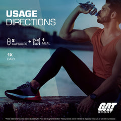 GAT SPORT Vitamin-mineral blend close-up emphasizing comprehensive formula.