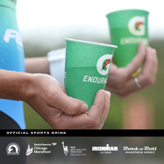 Gatorade Endurance Formula bottle ready-to-drink after mixing in water.
