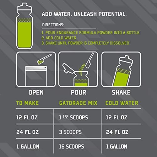 Athlete packs Gatorade Endurance canister for endurance training