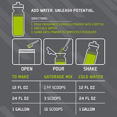 Athlete packs Gatorade Endurance canister for endurance training