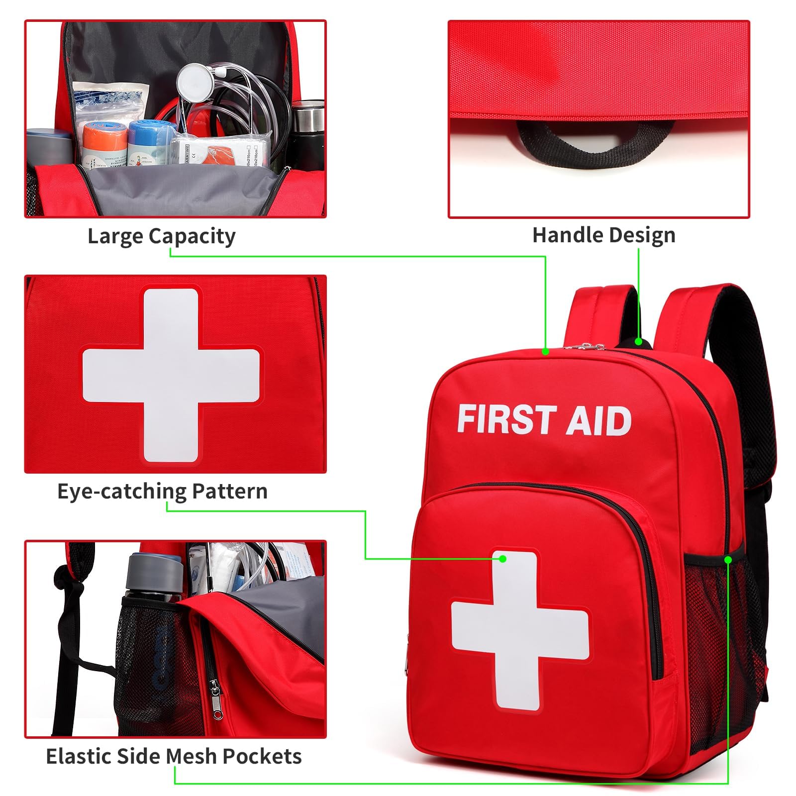 Gatycallaty pack suited for travel, camping, daily use.