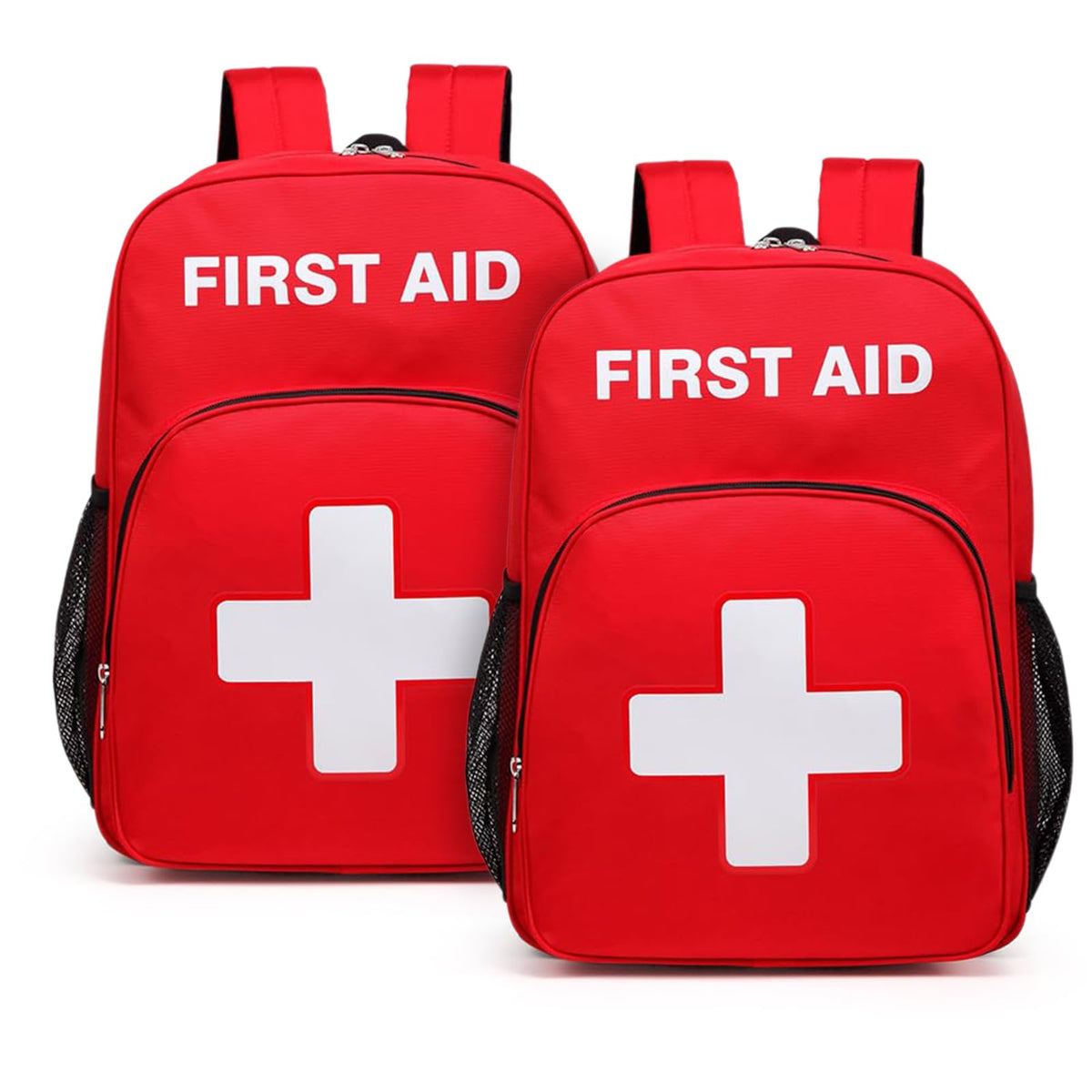 Gatycallaty first aid backpack with red cross for quick identification and easy access.