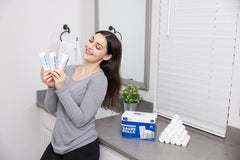 Gauze Care latex-free bandage shown for gentle, safe use.