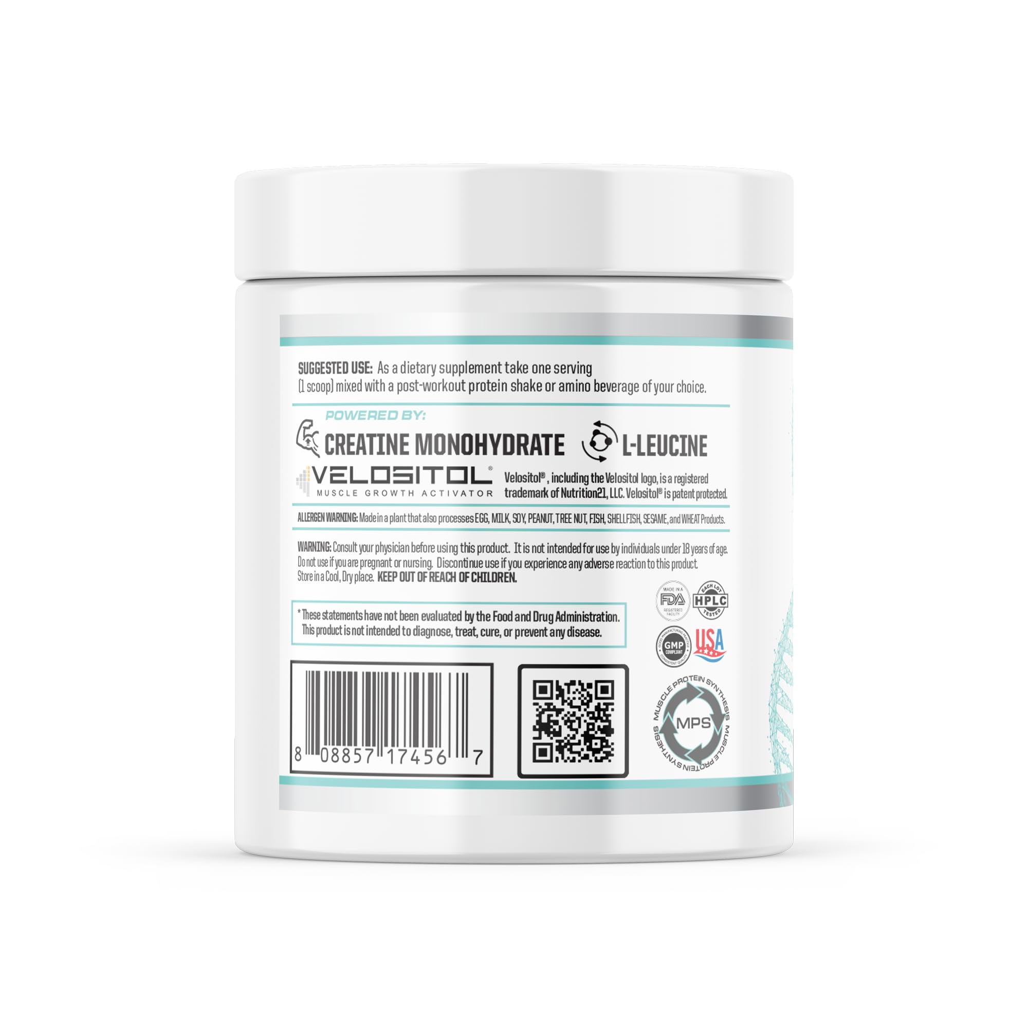Genetic Edge Compounds GEC Muscle Potion measuring scoop for consistent dosing