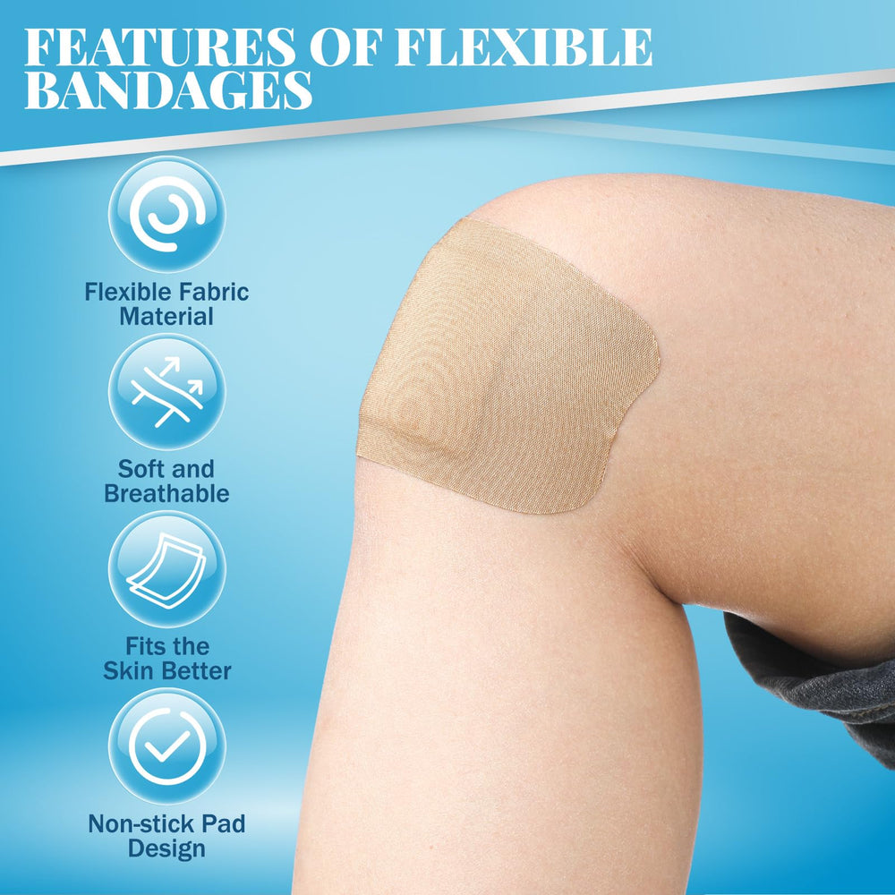 Geiserailie individually wrapped bandages ensuring clean, ready-to-use first aid.
