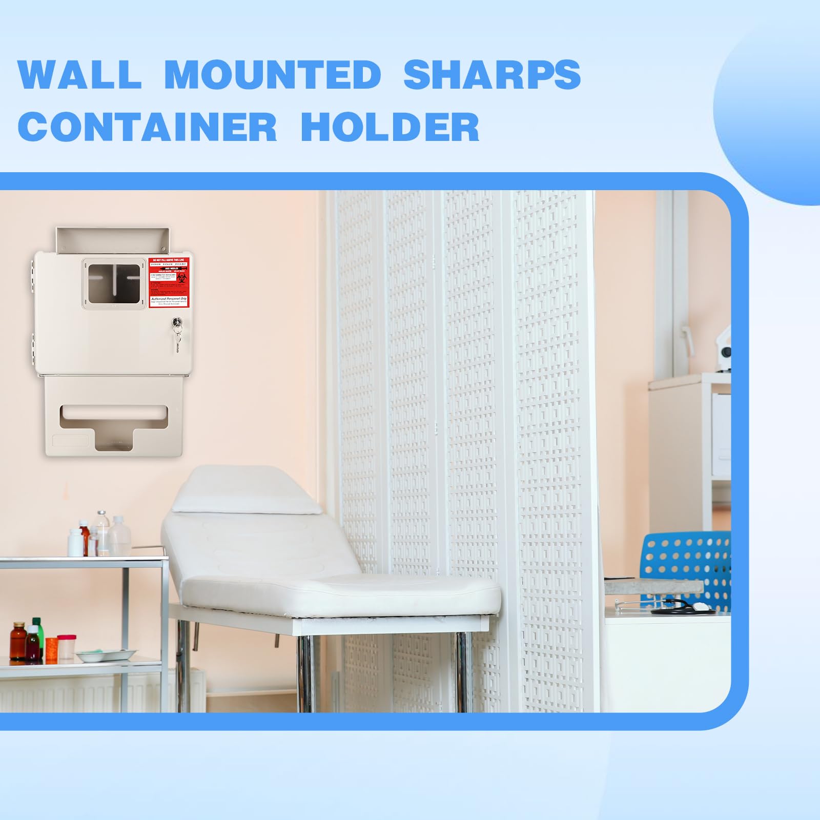 Geiserailie durable ABS construction resists wear in busy settings