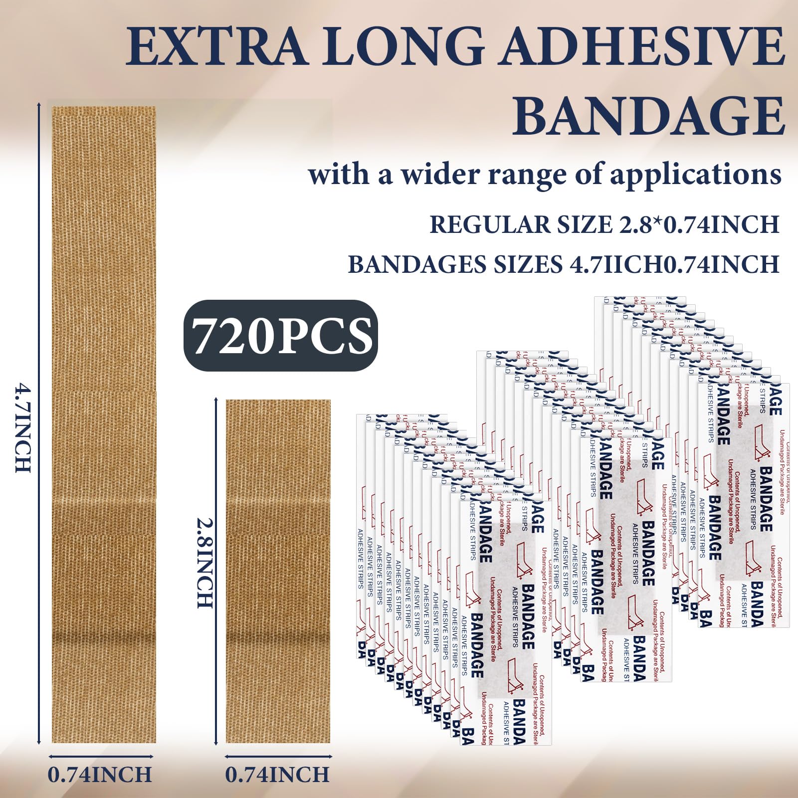 Geiserailie non-latex fabric bandage with breathable elasticity