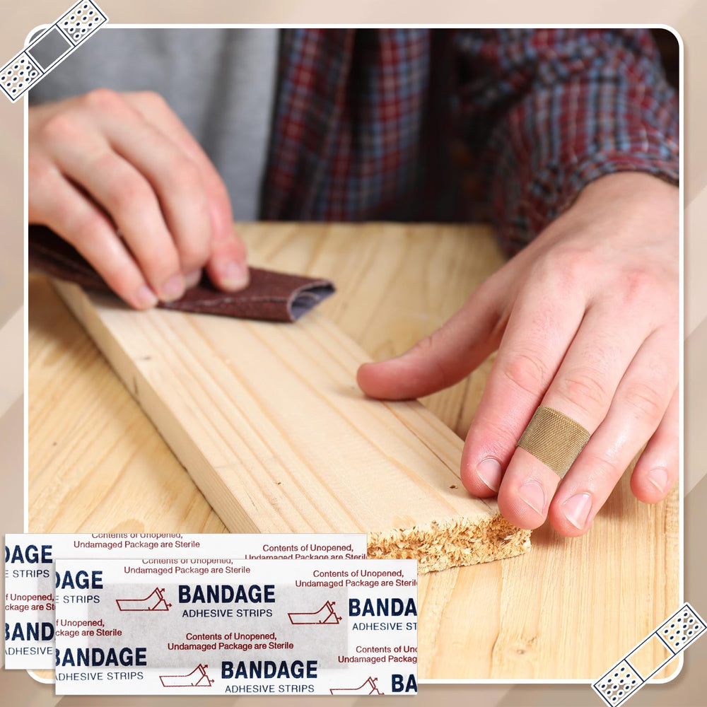 Geiserailie oversized hand bandage designed for construction tasks