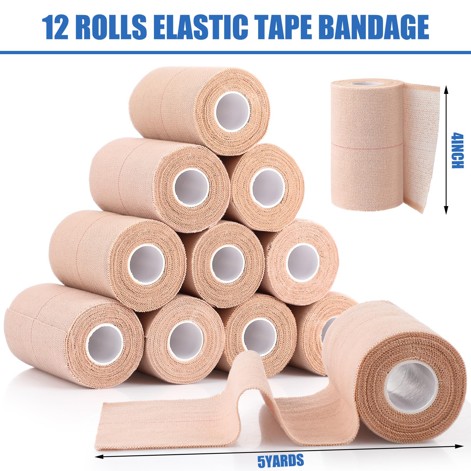 Geiserailie self-adhesive bandage wrap soft and breathable for comfortable wear