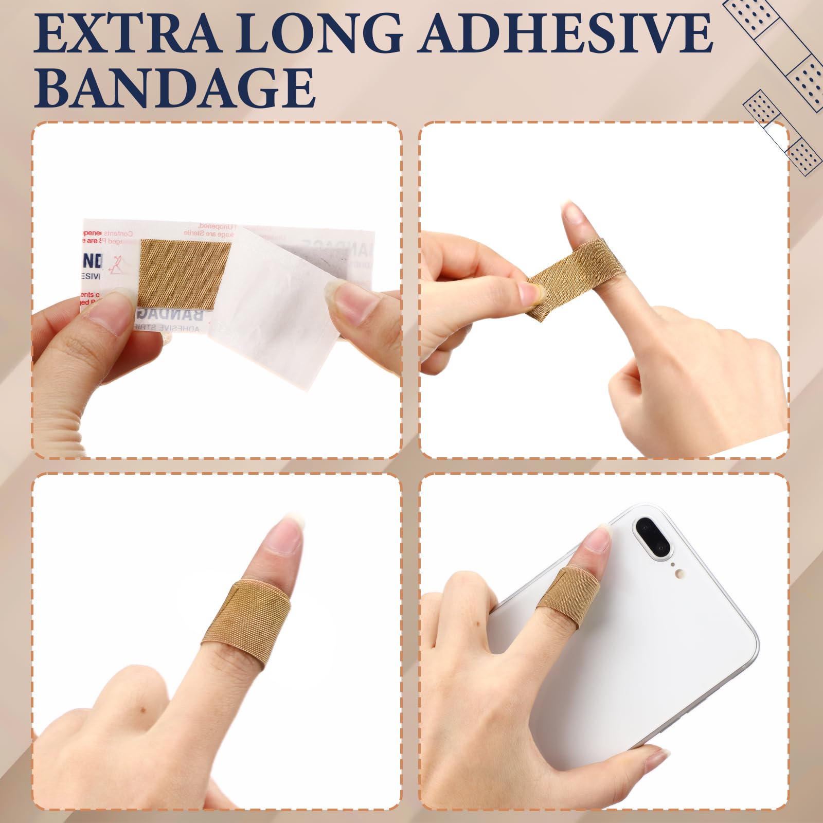 Geiserailie separately packed bandages for home, office, and travel