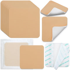 Geiserailie silicone foam dressing 4x4 inch for gentle wound protection
