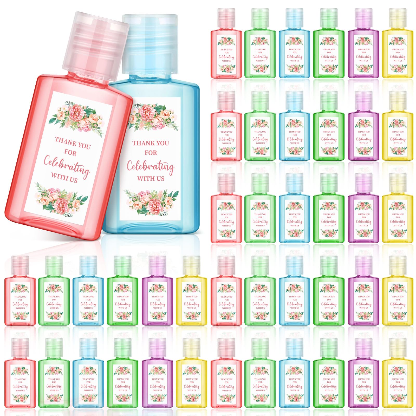 Gejoy 48-pack mini hand sanitizers bulk for wedding favors.