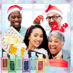 Gejoy Bible Verse Hand Sanitizer 1 oz bottle, six-scent collection, compact for purse or pocket.