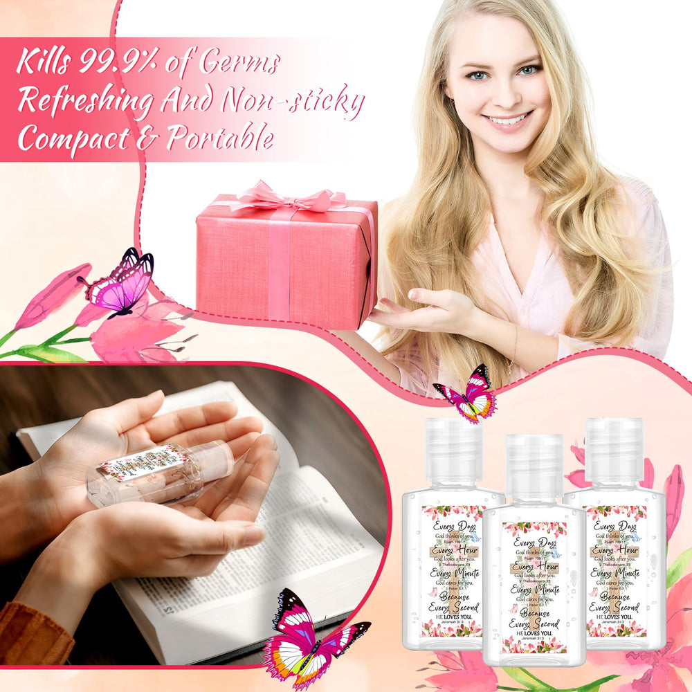 Gejoy Bible verse sanitizer bulk pack for church gifts and celebrations.
