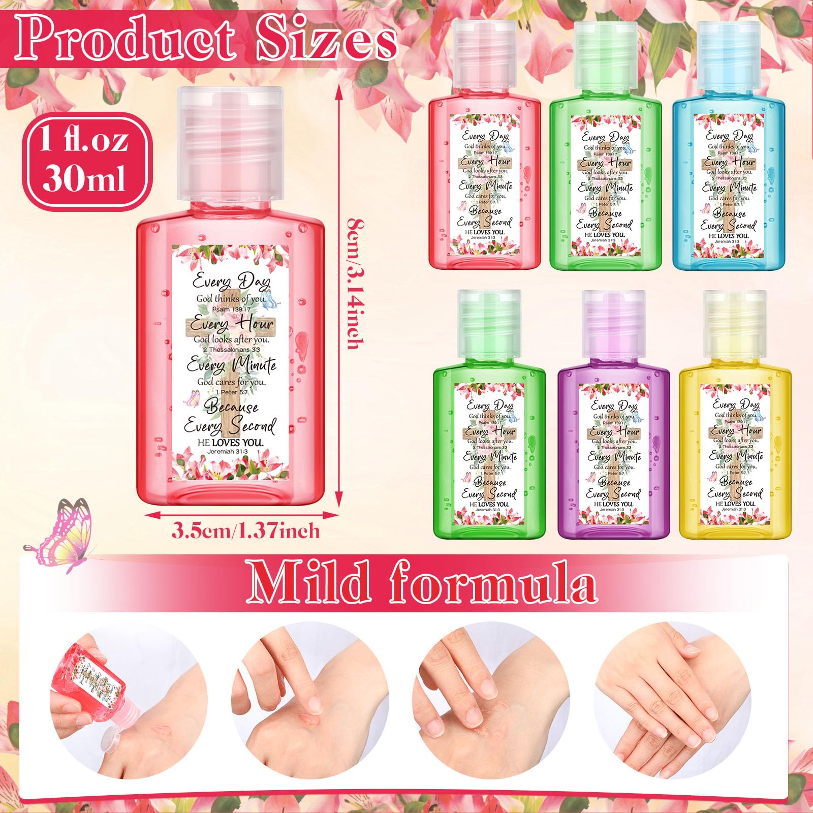 Gejoy bottles offer six scents to match moods.