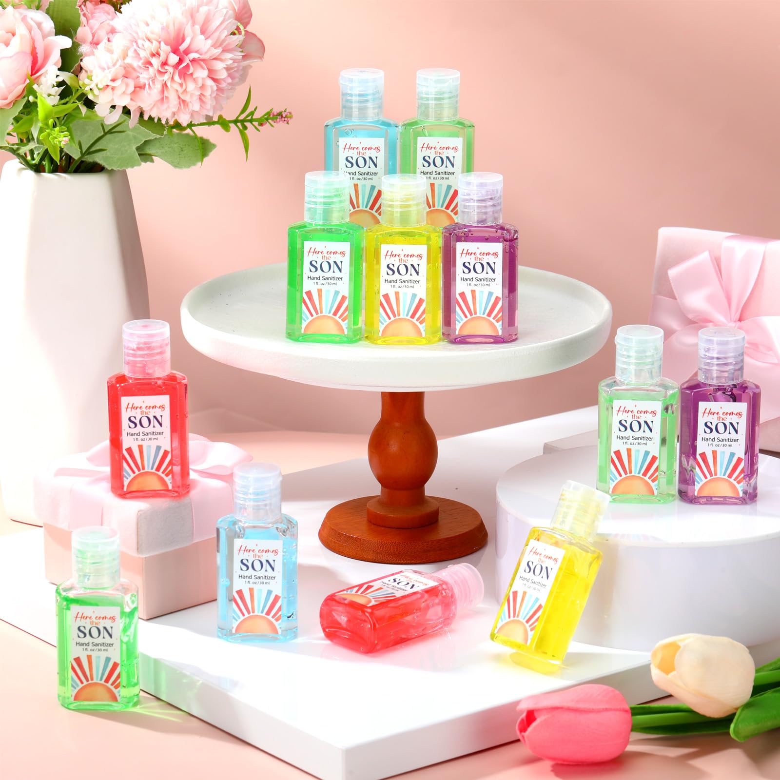 Gejoy bulk 48-pack party favors for baby showers and celebrations.