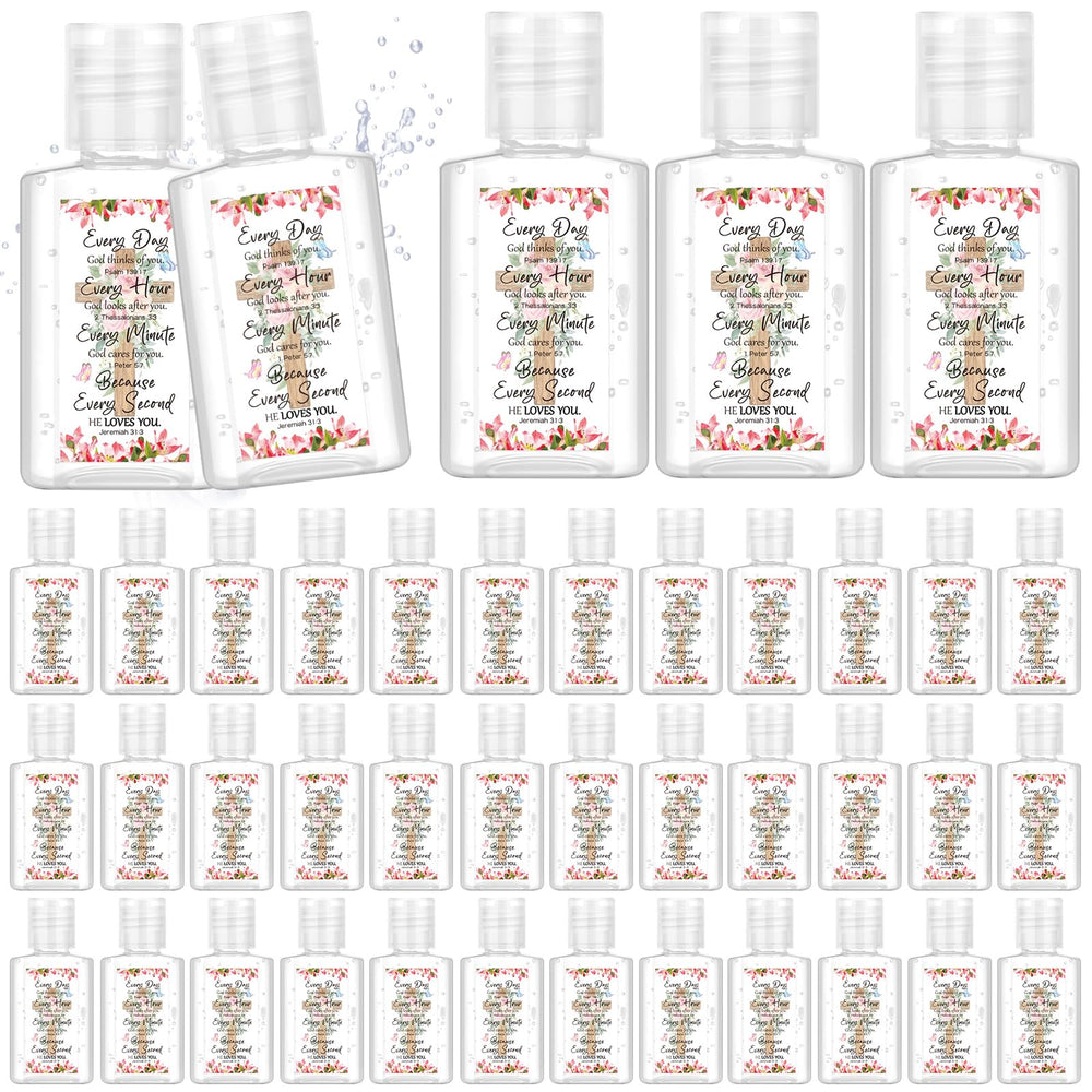 Gejoy Christian hand sanitizer bulk 24-pack for church events
